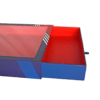 Boîte avec fenêtre et tiroir