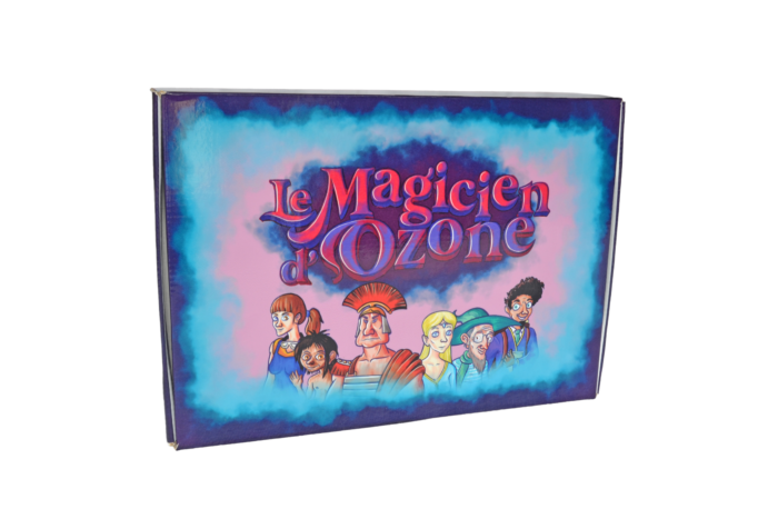 Boîte fermée du jeu de société Le Magicien d'Ozone
